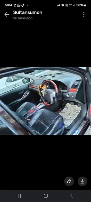 Toyota Allion push start 2010