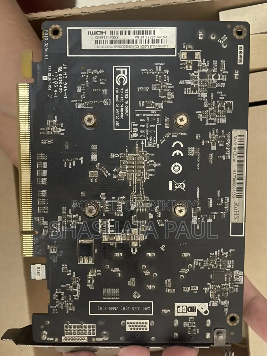 Rx550 2gb Gddr5 (oc Model)