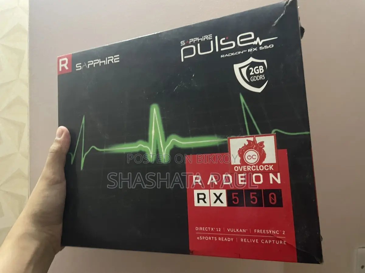 Rx550 2gb Gddr5 (oc Model)