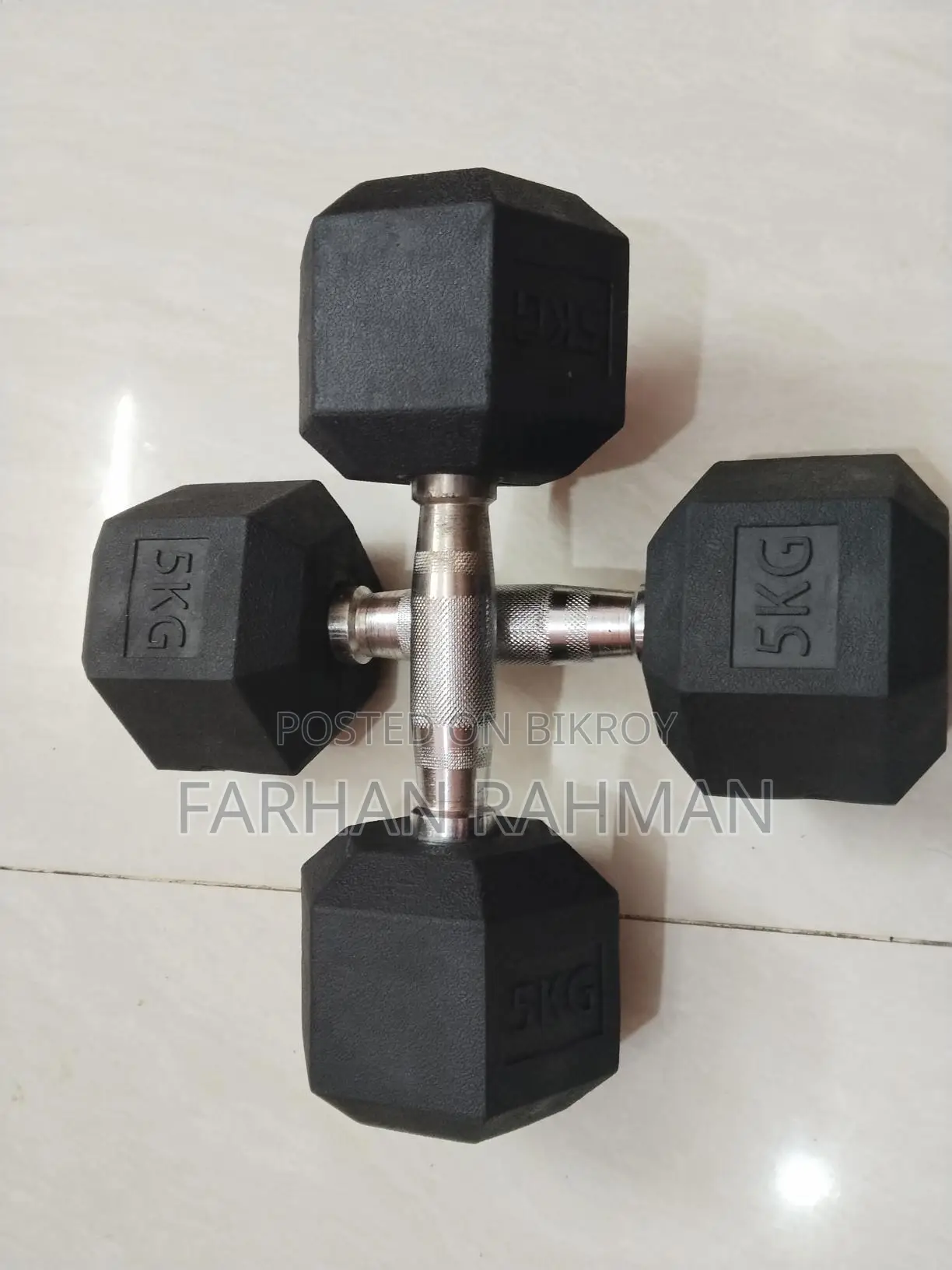 10 Kg Dumbell (5kgx2set)