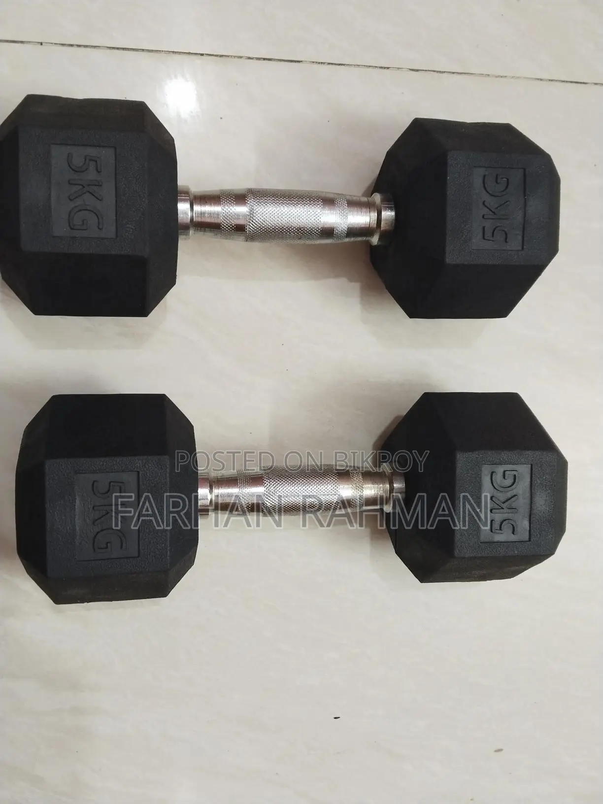 10 Kg Dumbell (5kgx2set)