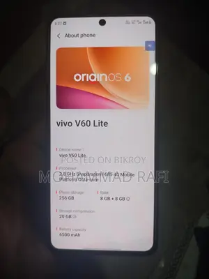 Vivo v60 lite (Used)