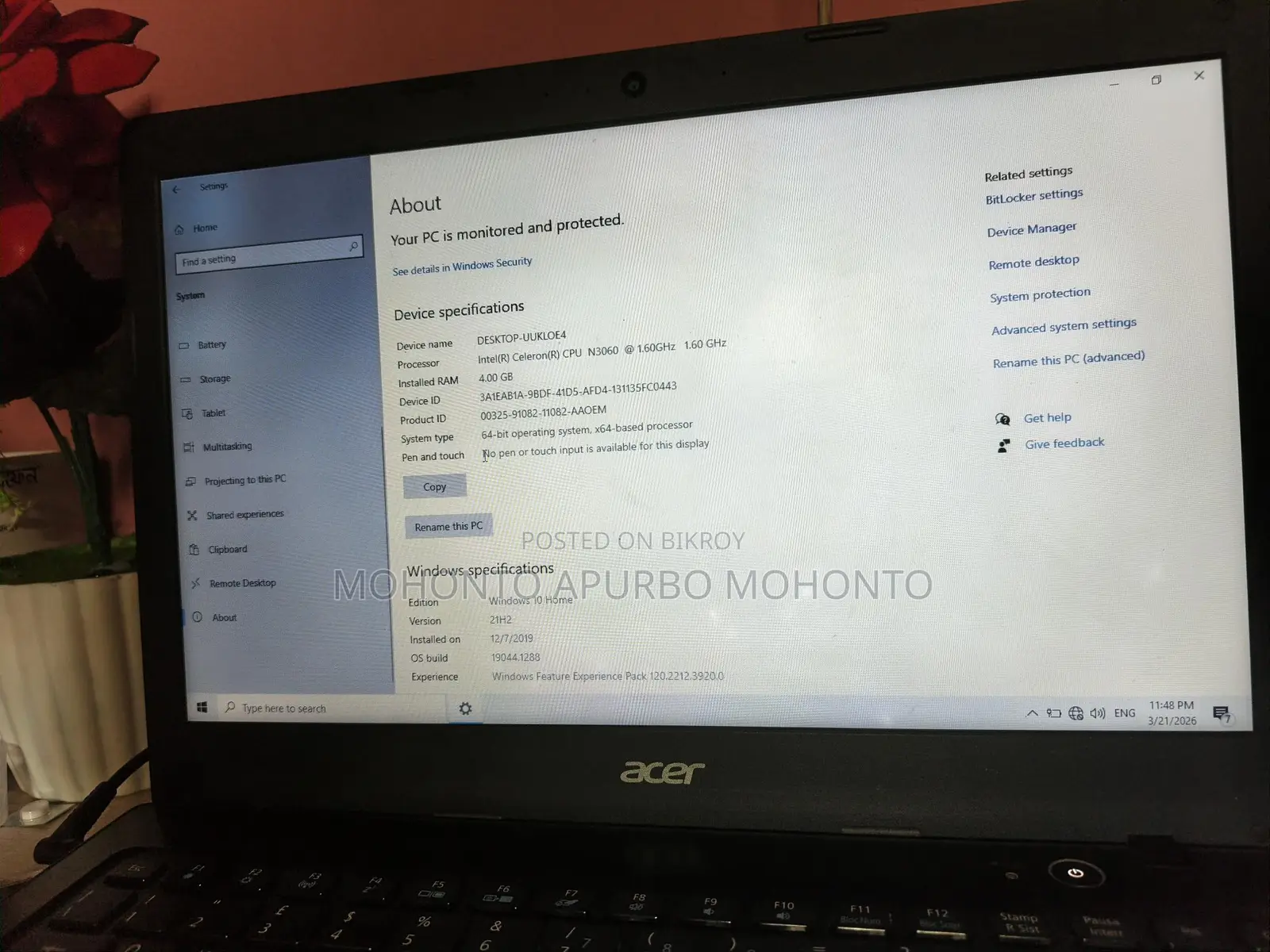 Student Leptop