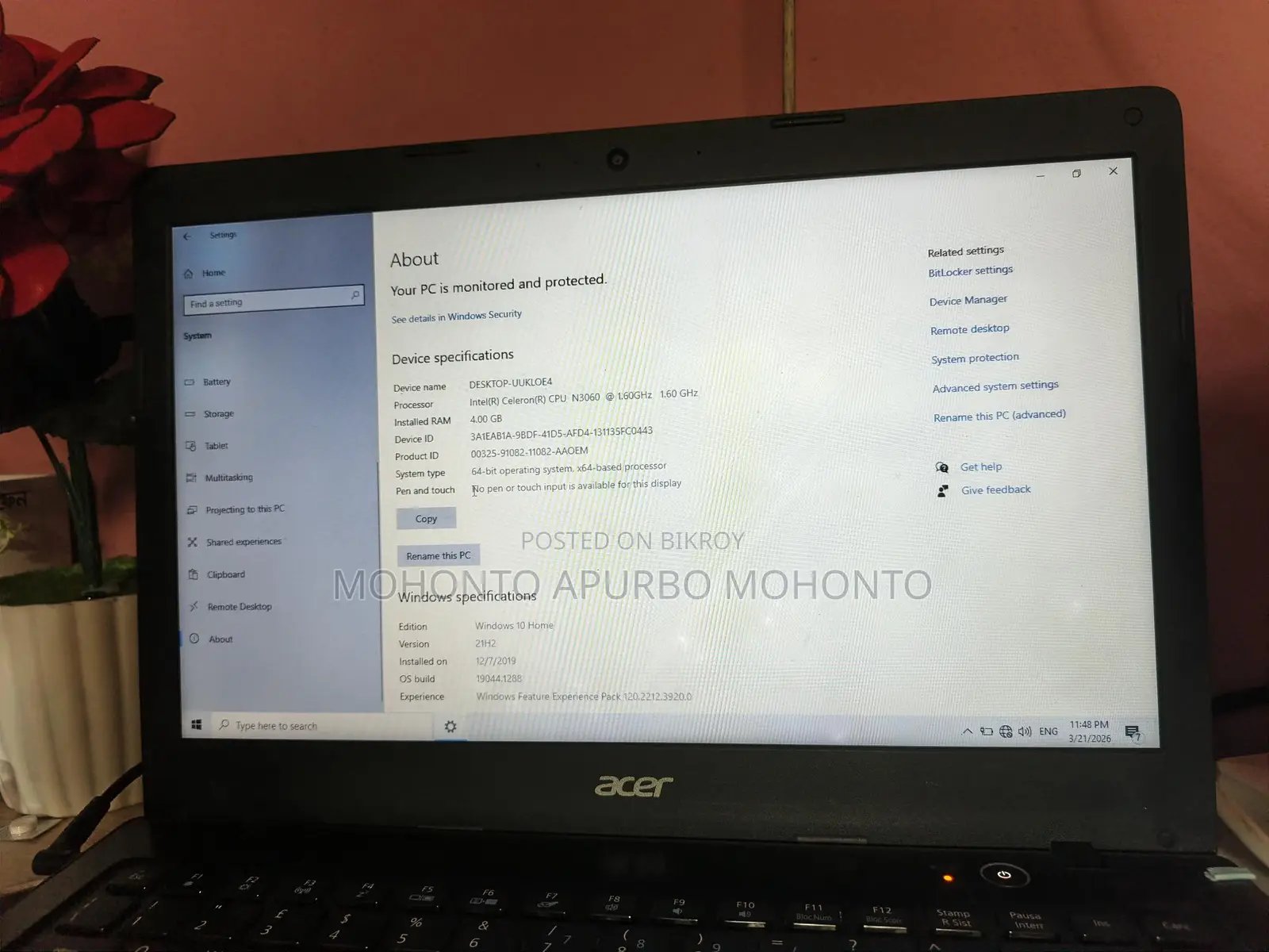 Student Leptop