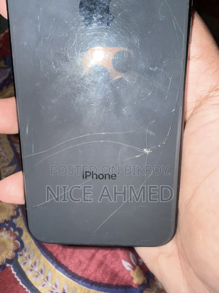 Apple iPhone 8 back shell cracked (Used)