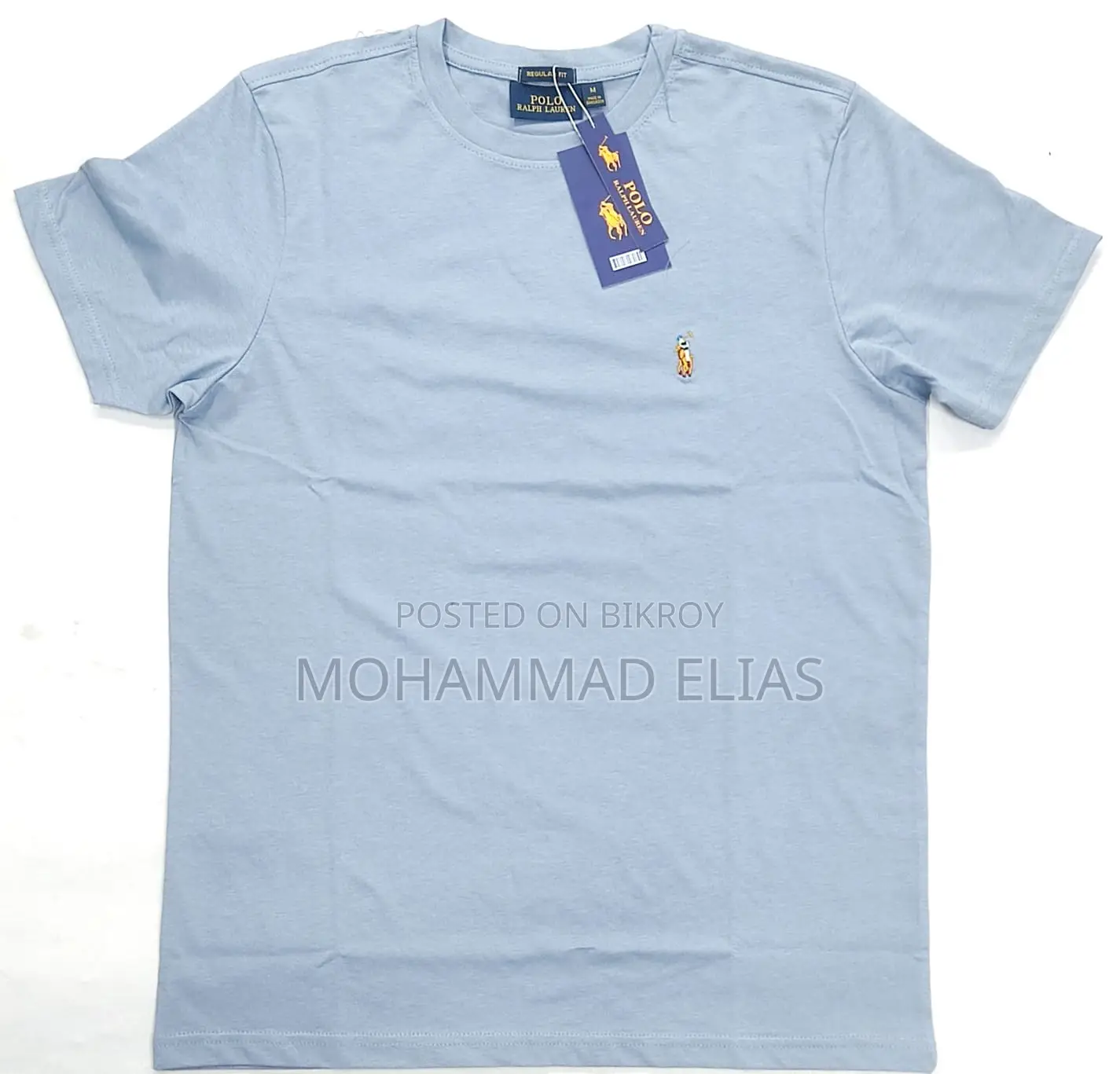 Export Quality Ralph Lauren Solid T-Shirt Available