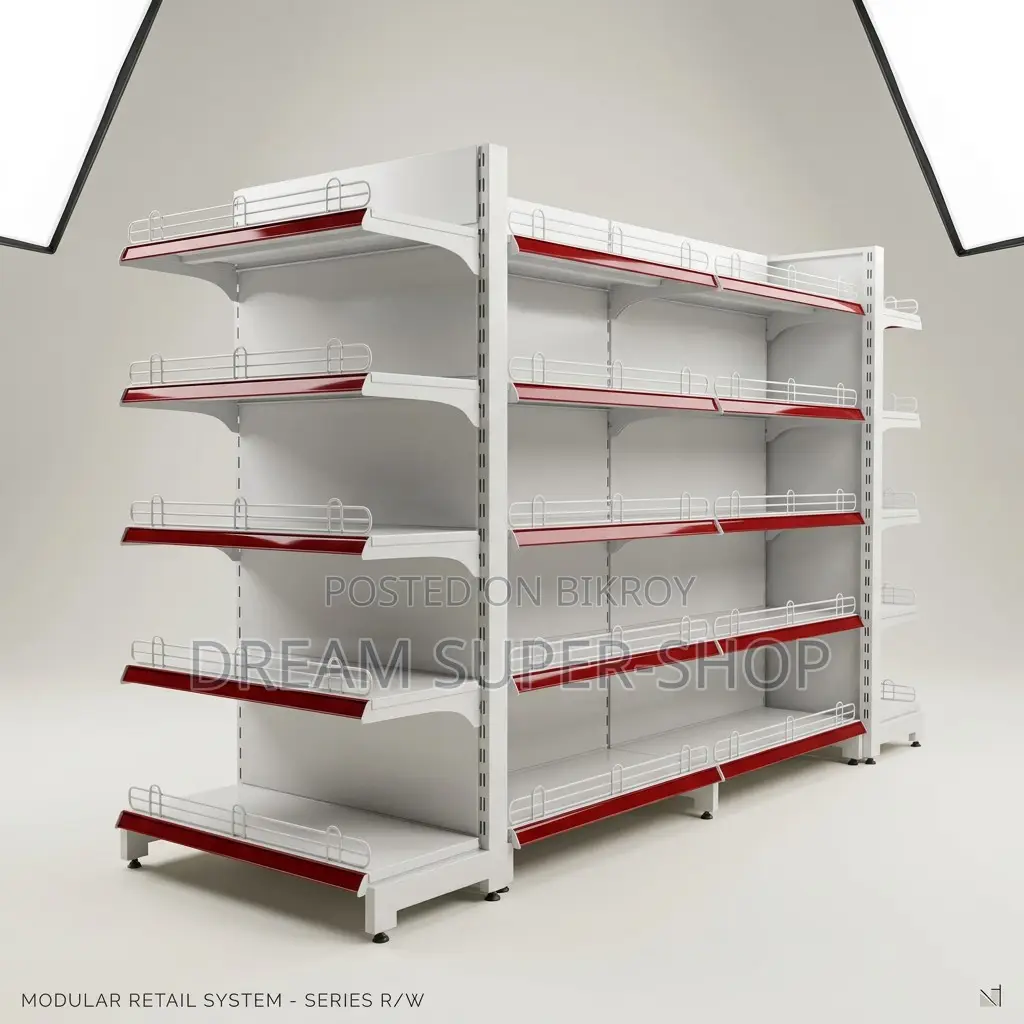 New Design Super Shop Gondola (Adjustable)| Full Set Available