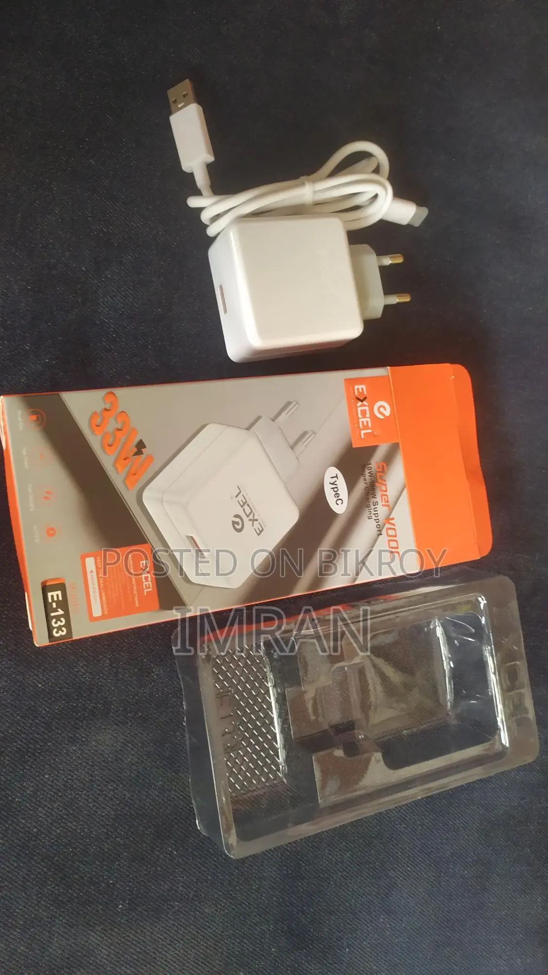 33w Excel Original Fast Charger Type C