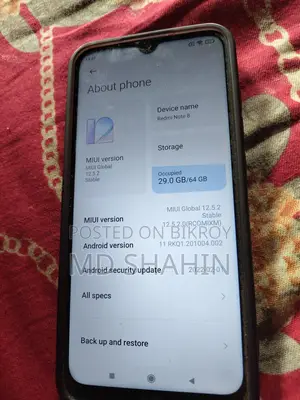 Xiaomi Redmi Note 8 (Used)
