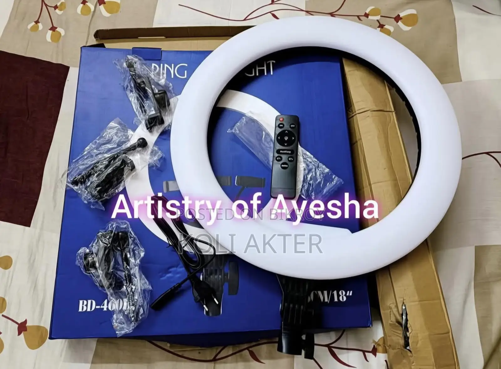 20-inch Ring Light with Stand