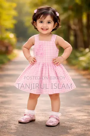 Cute Baby Girl Pink Frock | 0-4 Years Soft Cotton Trendy Design