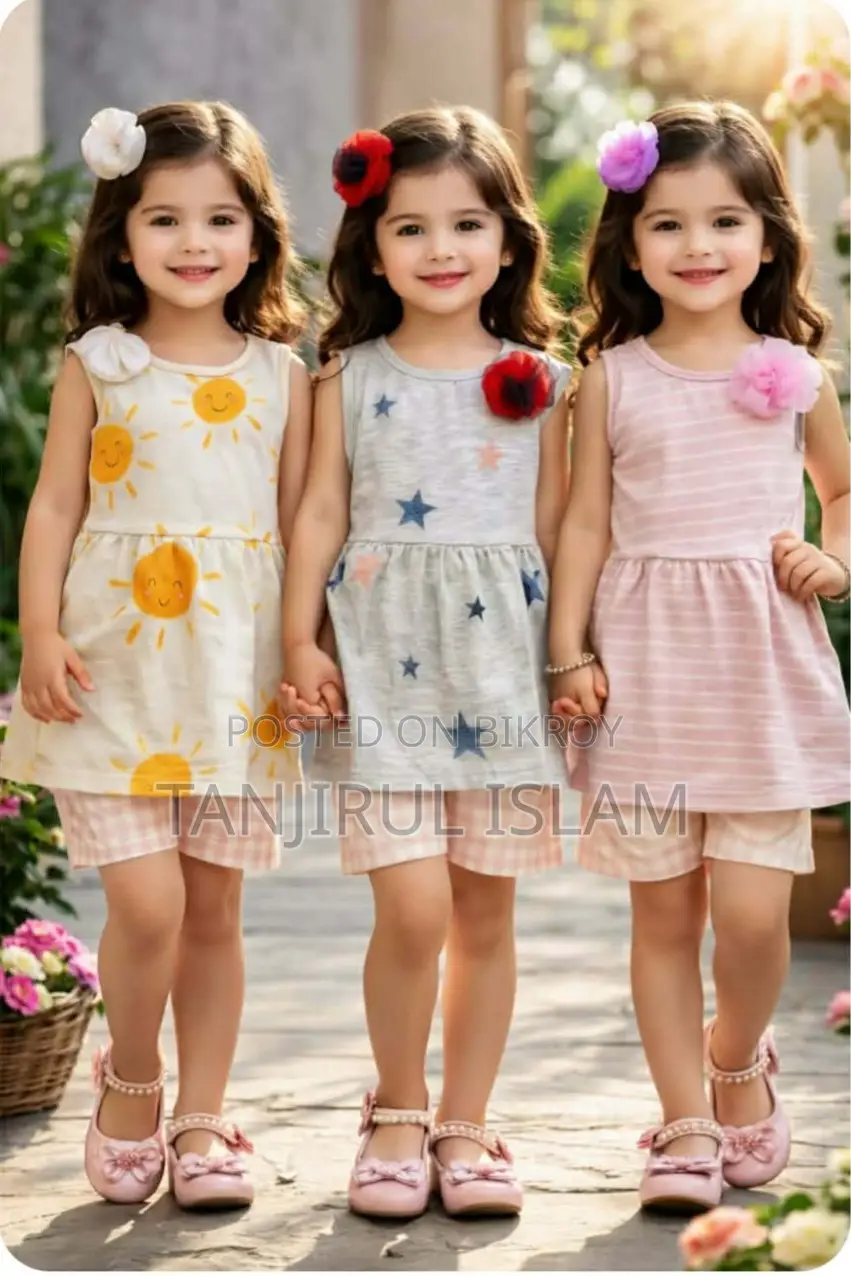 Cute Baby Girl Pink Frock | 0-4 Years Soft Cotton Trendy Design