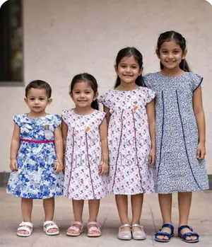 Cute Baby Girl Pink Frock | 0-4 Years Soft Cotton Trendy Design