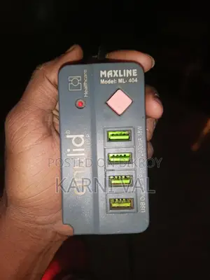 ৪ পোর্ট USB চার্জার Maxline Ml-404