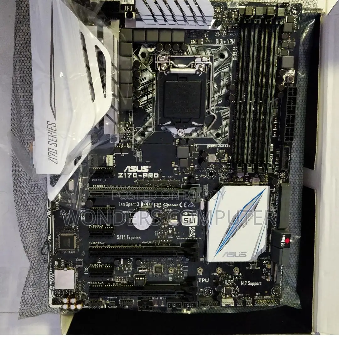 ASUS Z170-PRO Best Gaming Motherboard for 6th/7th Generation