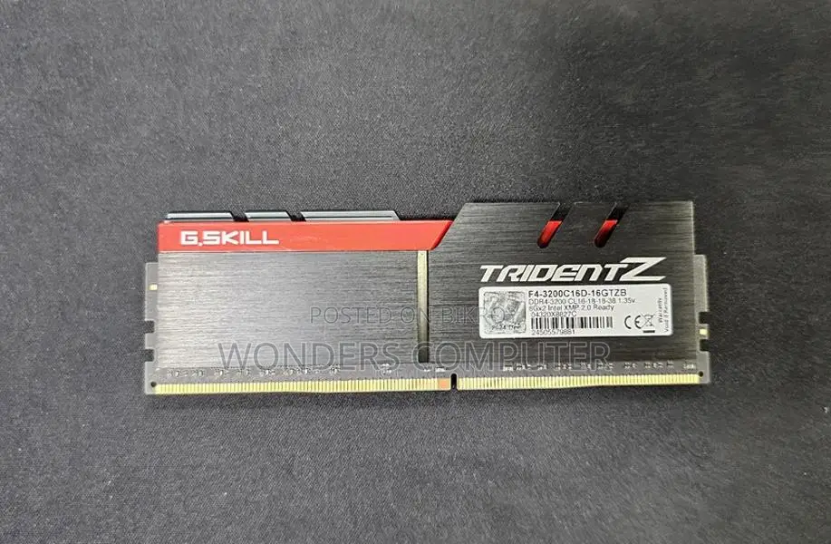 G.Skill Trident Z 8GB DDR4 3200 MHz RAM With 1 Year Warranty