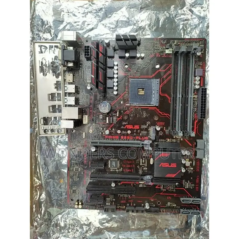 ASUS PRIME B350-PLUS AM4 AMD B350 USB 3.1 HDMI ATX Motherboards -
