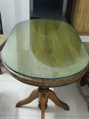 চার চেয়ার এর সেগুন কাঠের ডাইনিং টেবিল