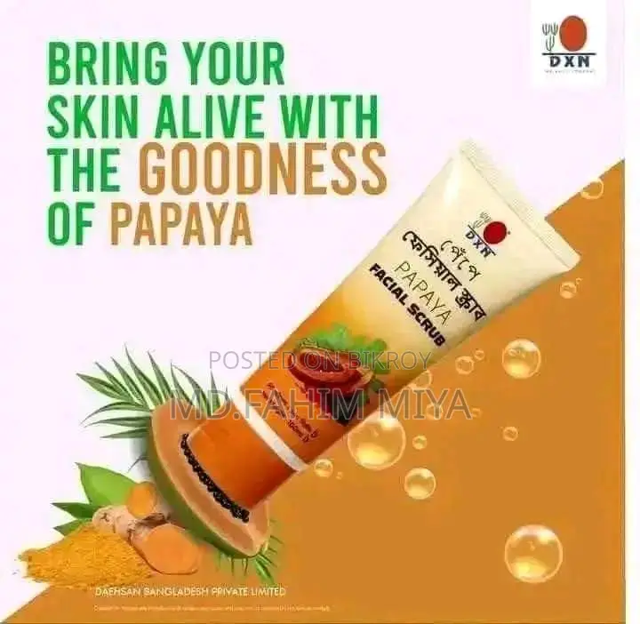 DXN Papaya Facial Scrub