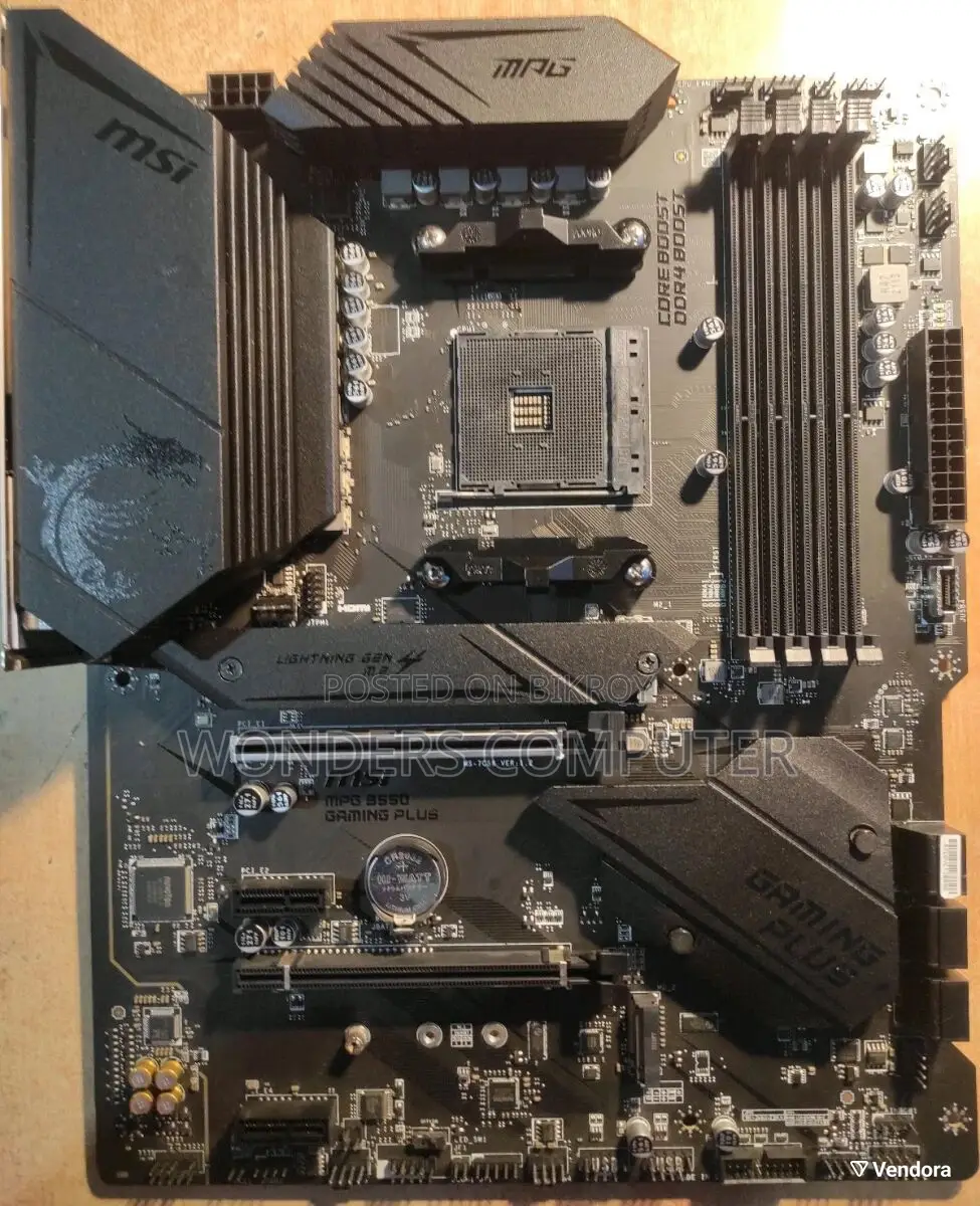 MSI MPG B550 GAMING PLUS AM4 AMD USB 3.0 ATX মাদারবোর্ড