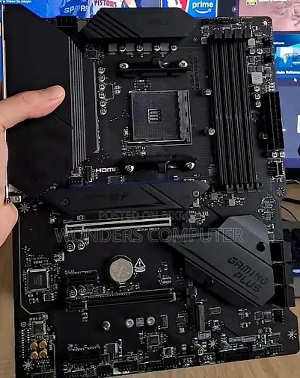 MSI MPG B550 GAMING PLUS AM4 AMD USB 3.0 ATX মাদারবোর্ড