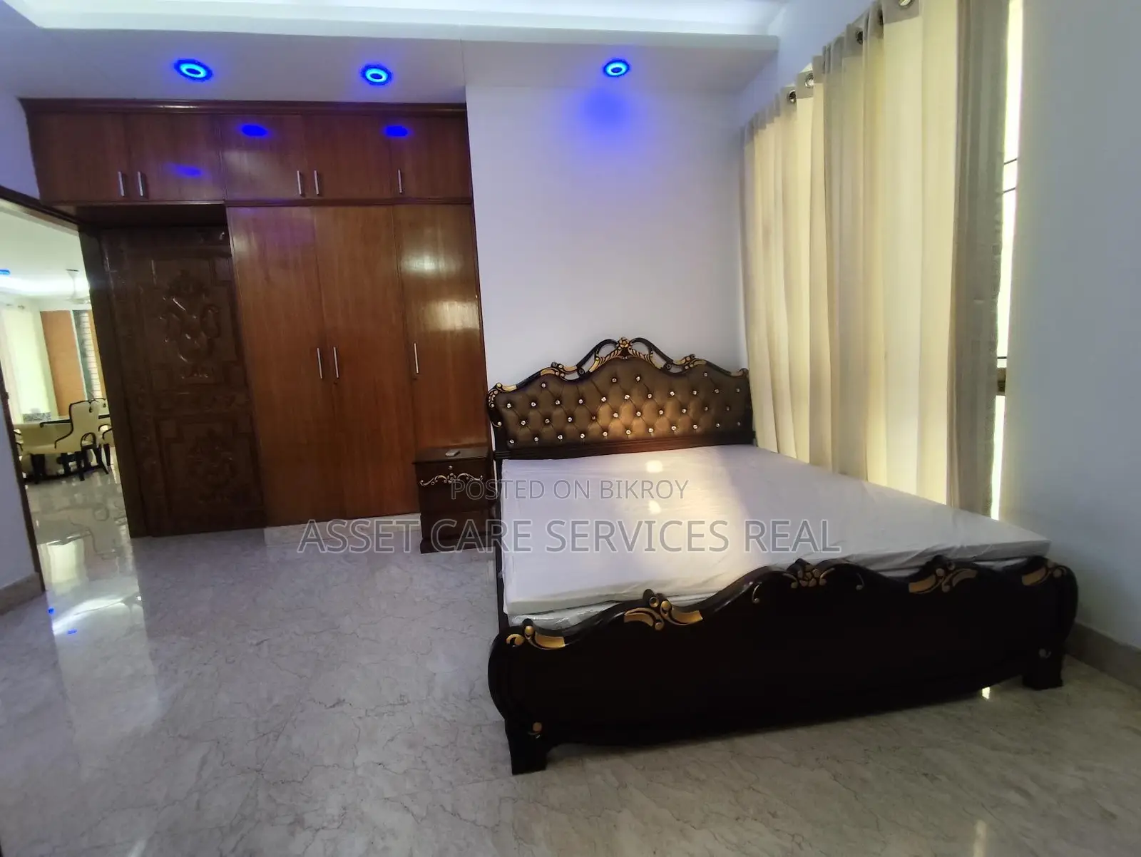 Luxury 3Bed Fully-Furnishid Apartment Rent Baridhara Diplomatic Zone