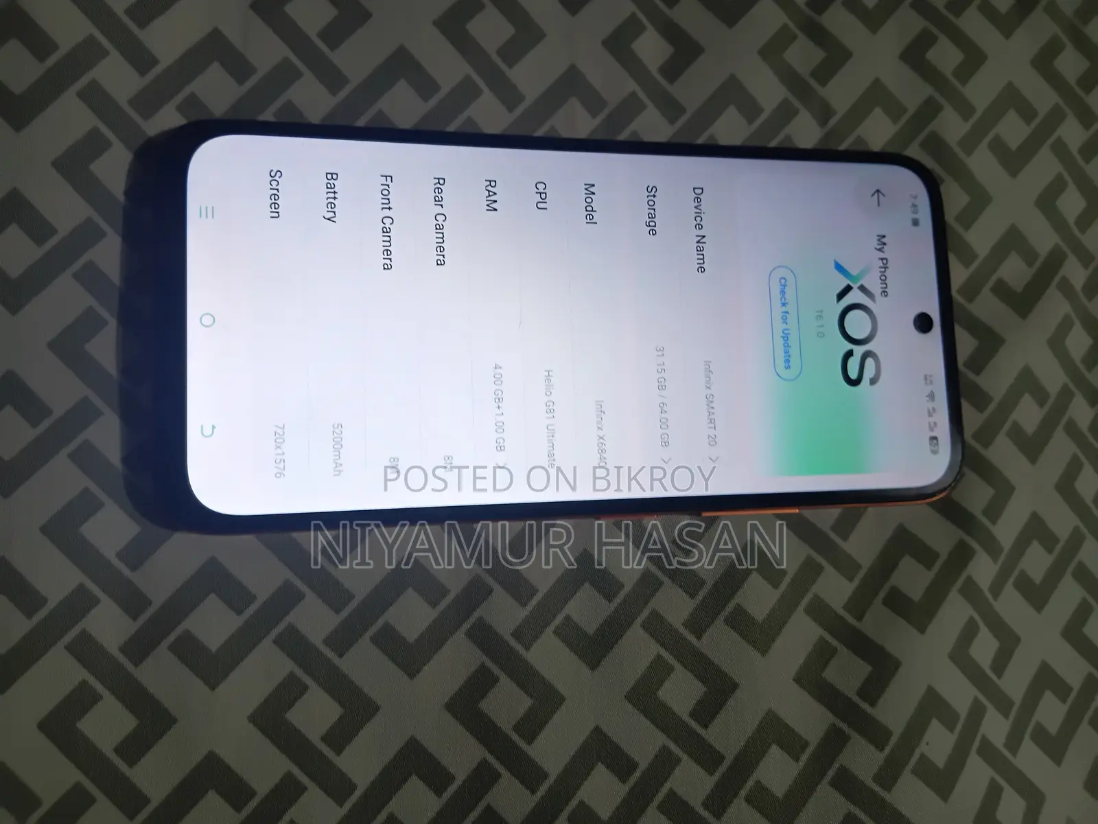 Infinix Smart 20 (Used)