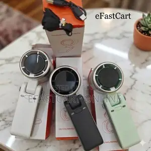Portable Mini Turbo Fan - Rechargeable Foldable Handheld