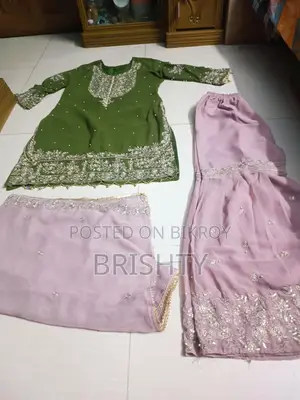 Gharara Three-Piece Set
