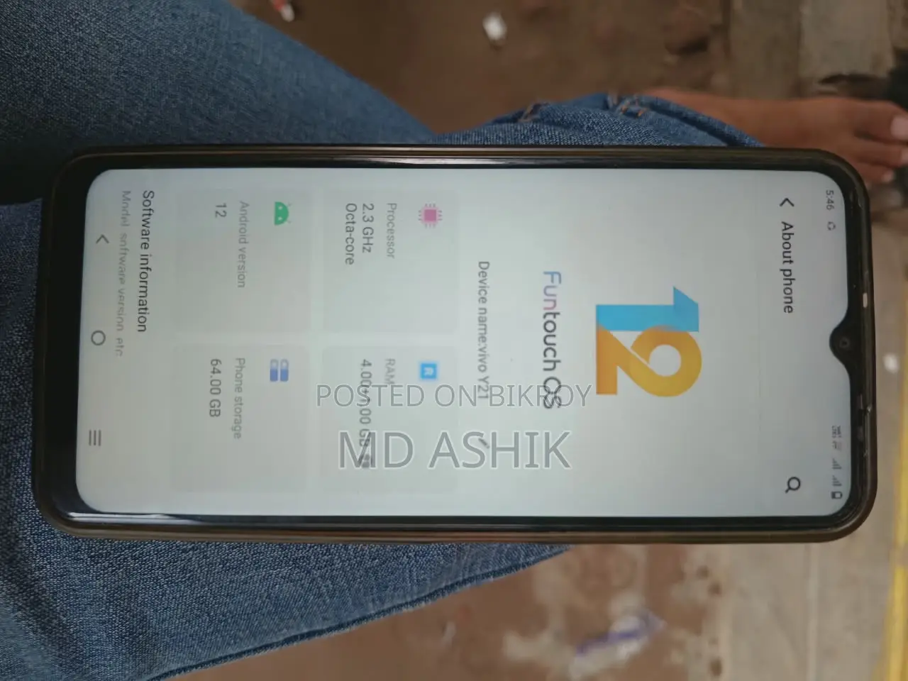 Vivo Y21 for sale (Used)