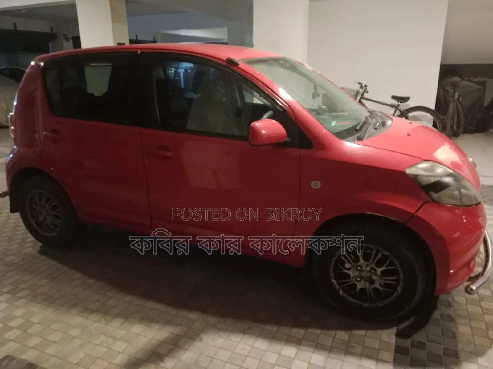 Toyota Passo red 2008