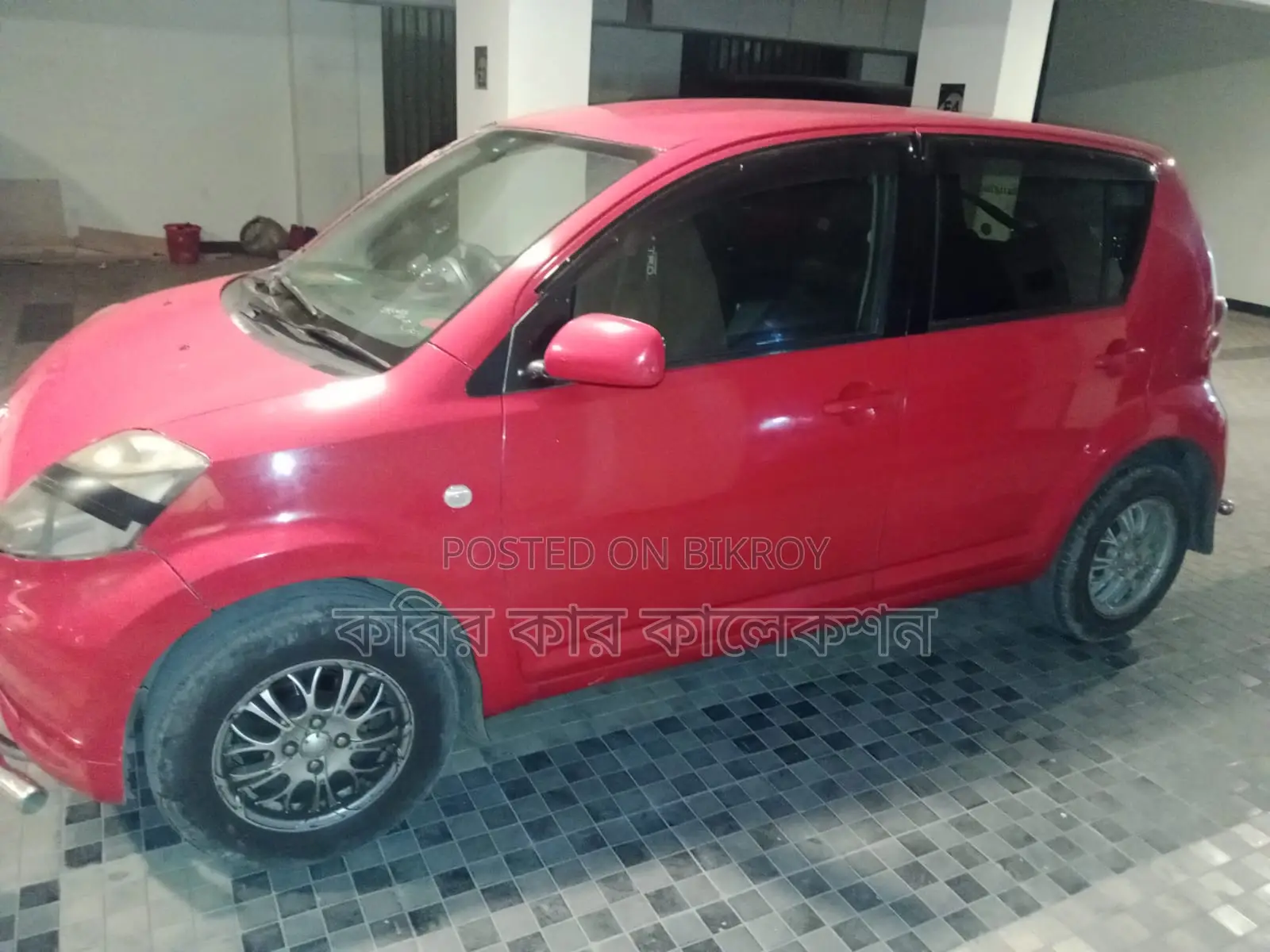 Toyota Passo red 2008