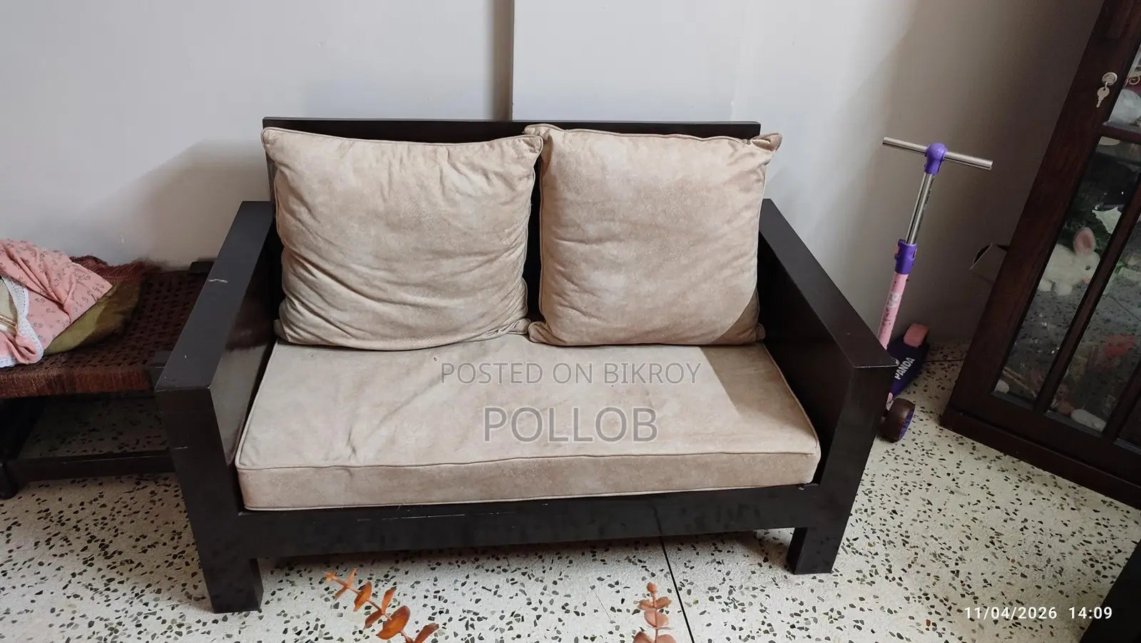 কেরোসিন কাঠের সোফা সেট