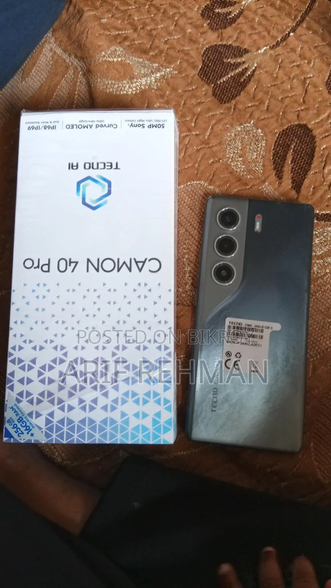 Tecno Camon 40 Pro (Used)