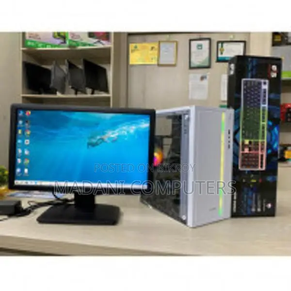 ডেস্কটপ পিসি Intel Core i3 ৩য় জেনারেশন ৪জিবি র‍্যাম ১৮.৫" মনিটর