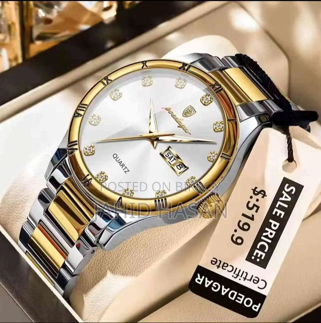 Poedagar Luxury Quartz Wrist Watch For Men