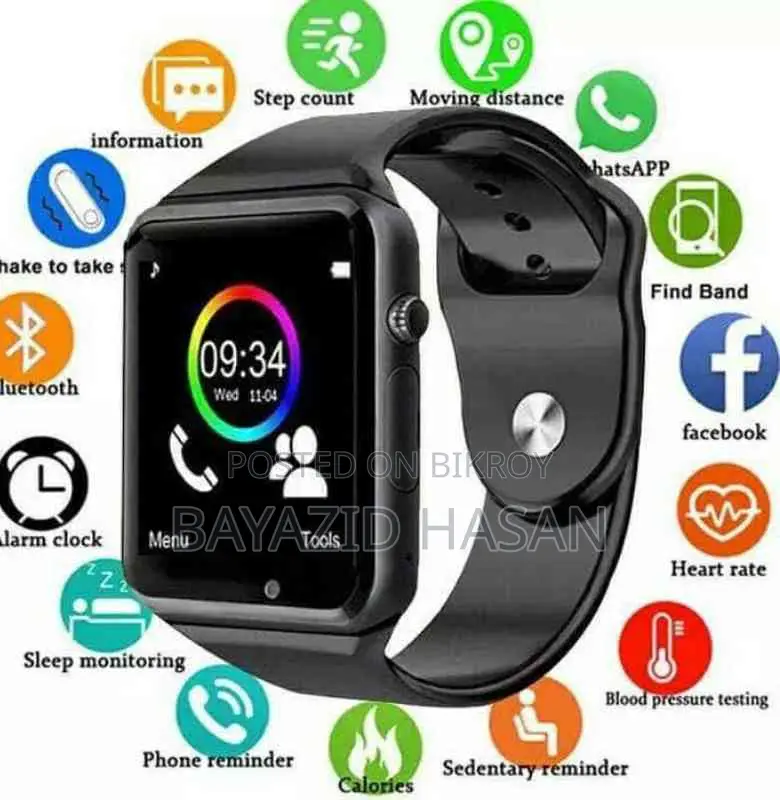 SIM Memory Supported Smart Watch
