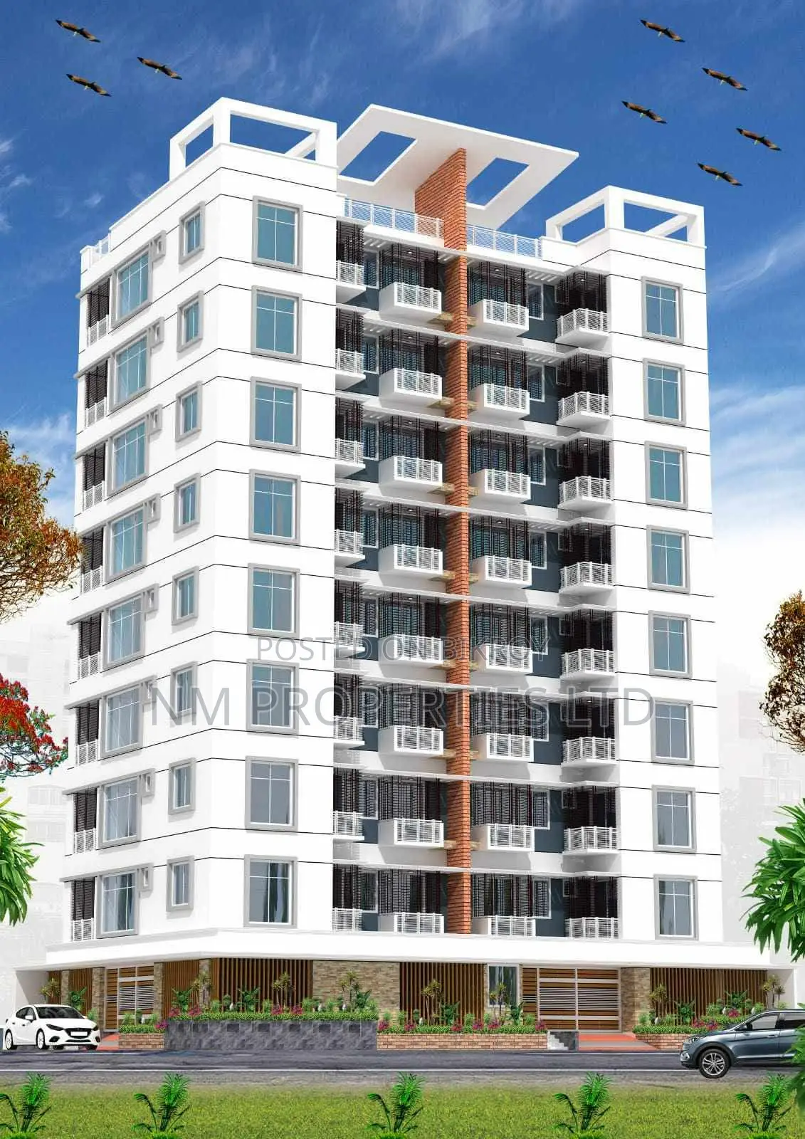 1,450 sqft South Facing Flat for Sale in Mirpur-10