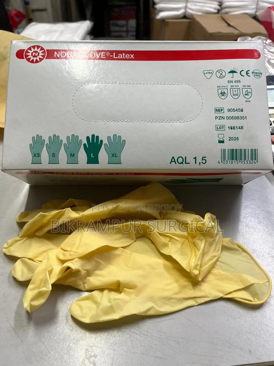 Powder Free Examination Gloves