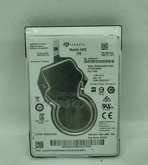 Seagate 1TB BarraCuda Laptop Internal Hard Drive 1 Year Warranty