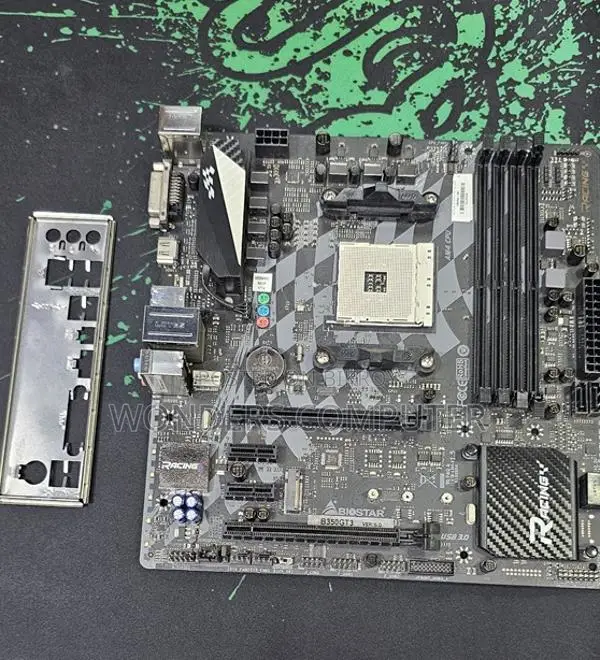 BIOSTAR B350GT3 (AM4) Supports AMD AM4 socket processors