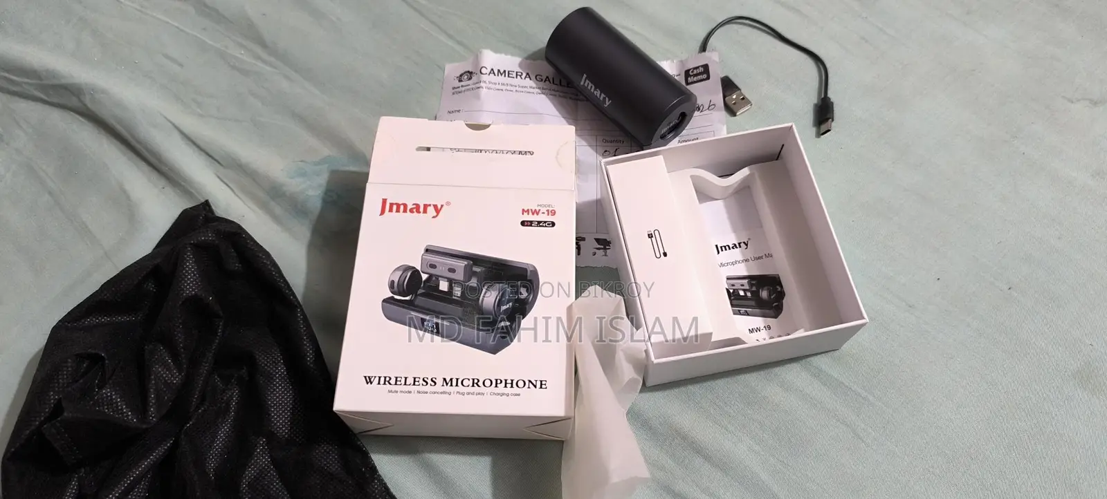 Jmary Mw-19 Wireless Microphone.