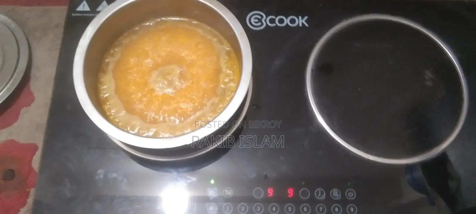 ইনডাকশন ডাবল চুলা