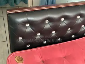 Foreign Double Bed with Spring Mattress