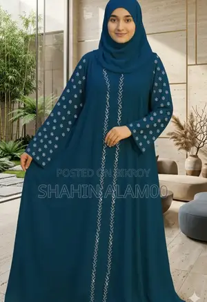 Muntaha Burka Set (with Hijab)