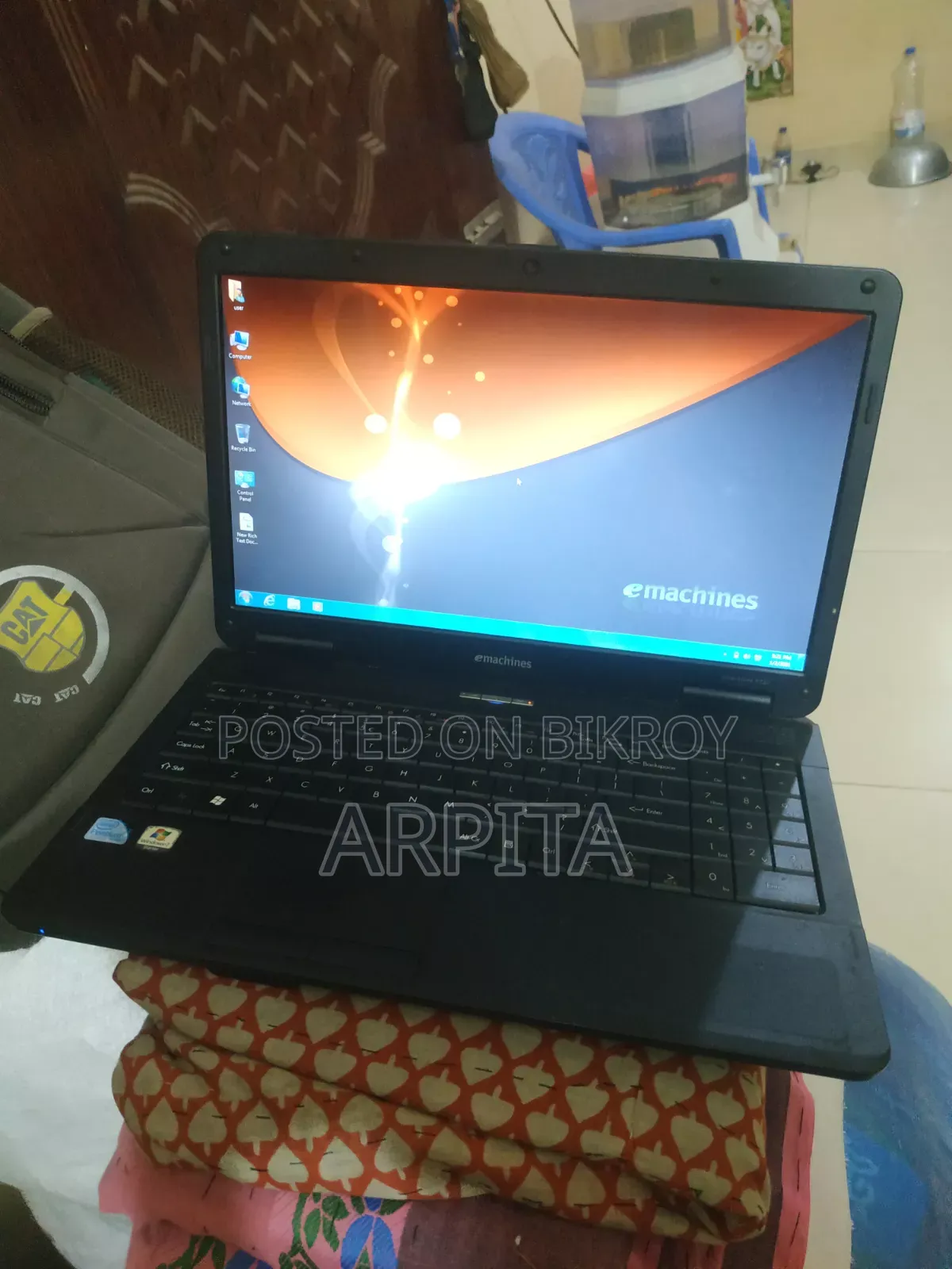 Laptop Acer eMachines E627 4GB Intel Pentium SSD 256GB