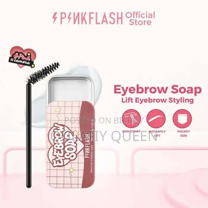 Pink Flash Eyebrow Soap – Get the Perfect Laminated Brow Look!