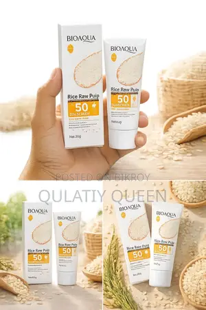 Bioaqua Rice Raw Pulp Sunscreen *Ya