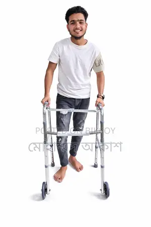 Premium Adjustable Walking Frame With Wheels