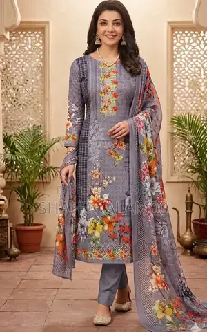 Unstitched Digital Print Three Piece